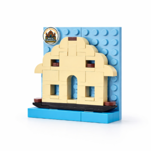 Kerala Houseboat – Brick Fridge Magnet