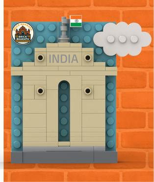 India Gate Fridge Magnet