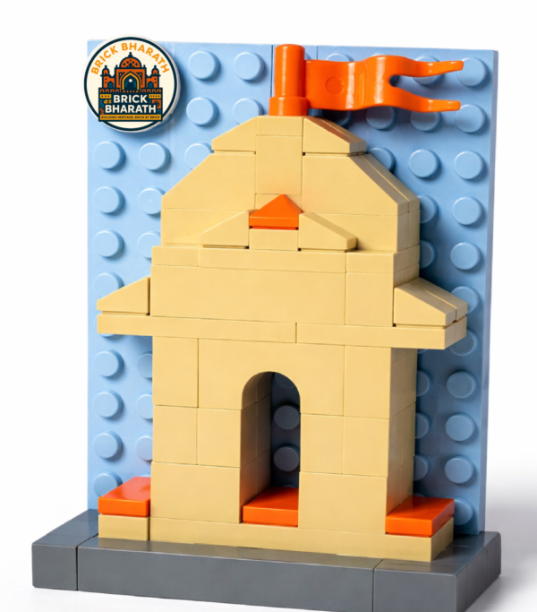 Kedarnath Temple – Brick Fridge Magnet